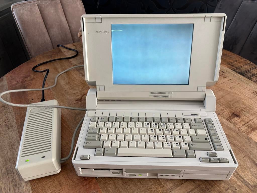 Compaq Compaq SLT/286  - Uitzonderlijk Compleet  (zeldzaam!), Ophalen of Verzenden