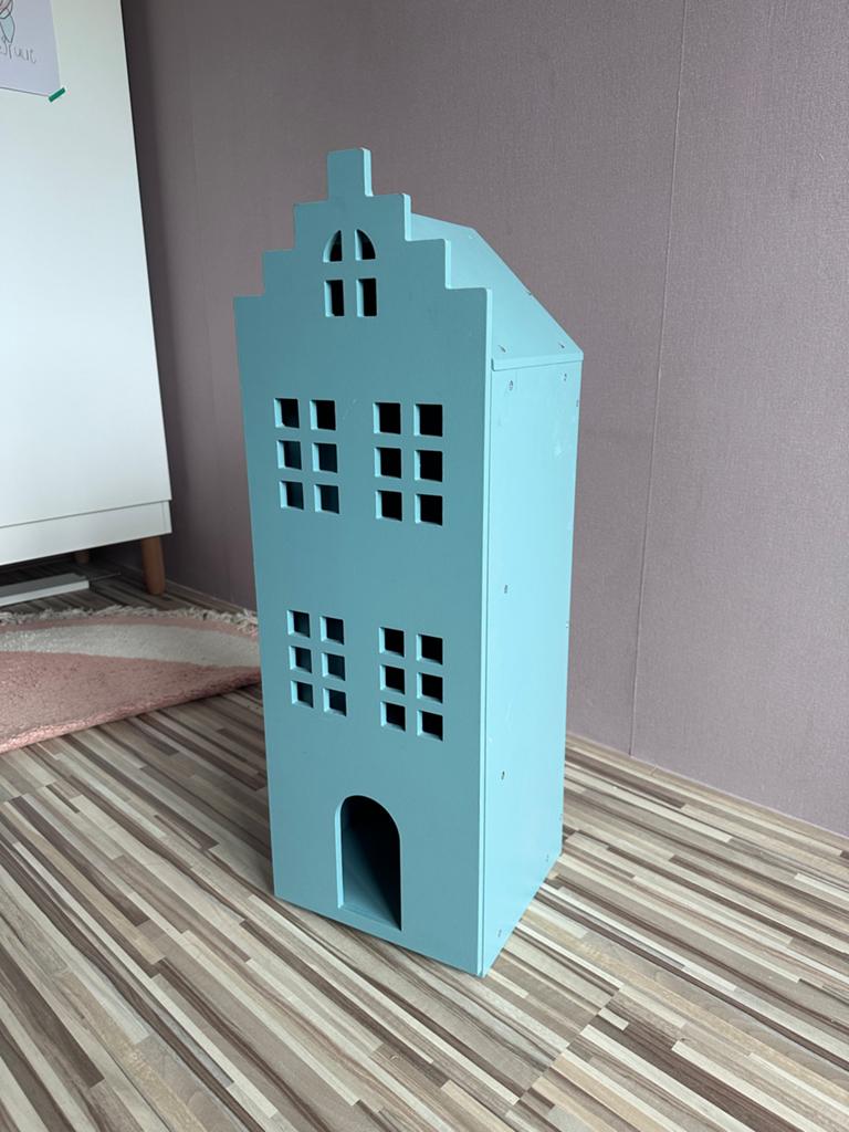 Hema grachtenpandje, Ophalen, Minder dan 50 cm, Gebruikt, 100 tot 150 cm