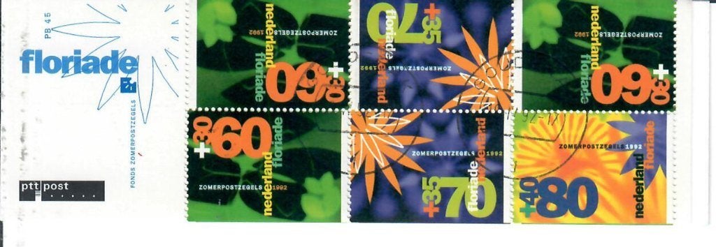 Postzegelboekjes deel 2 gestempeld, Postzegels en Munten, Postzegels | Nederland, Ophalen of Verzenden, Na 1940, Gestempeld