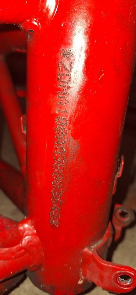 Frame met kenteken Ducati Multistrada 1000 DS, Motoren, Ophalen