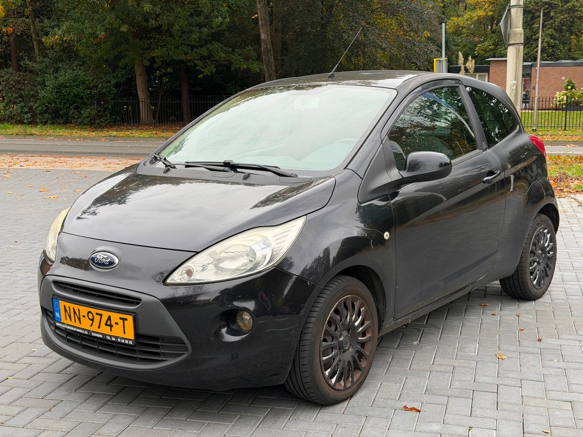 Ford Ka 1.2 Limited start/stop/Airco/elek.ramen, Auto's, Voorwielaandrijving, Euro 5, Gebruikt, 1242 cc