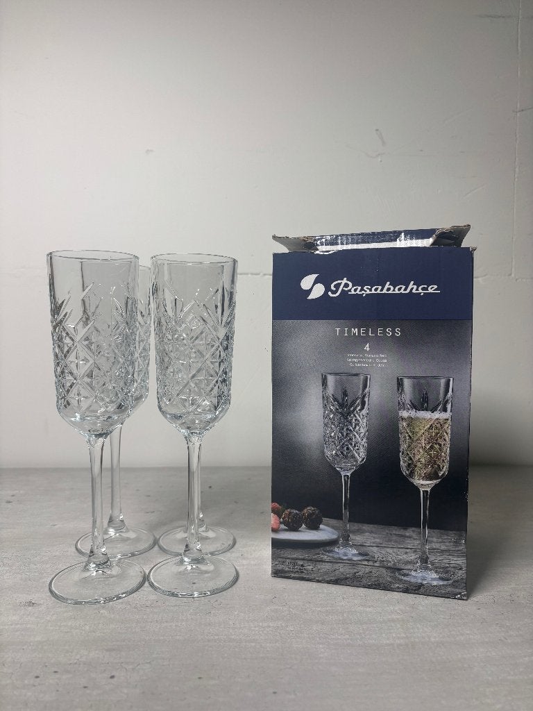 Champagne flute glas (17,5cl) - Timeless Pasabahce - NIEUW, Ophalen, Nieuw, Overige typen