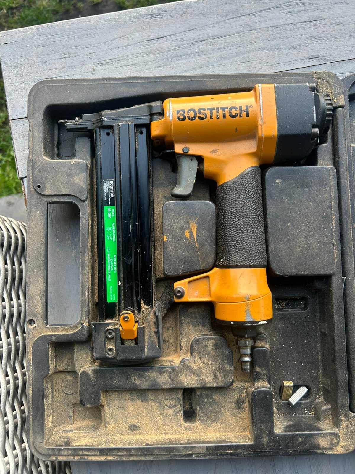 Bostitch tacker, Ophalen of Verzenden, Gebruikt, Overige typen