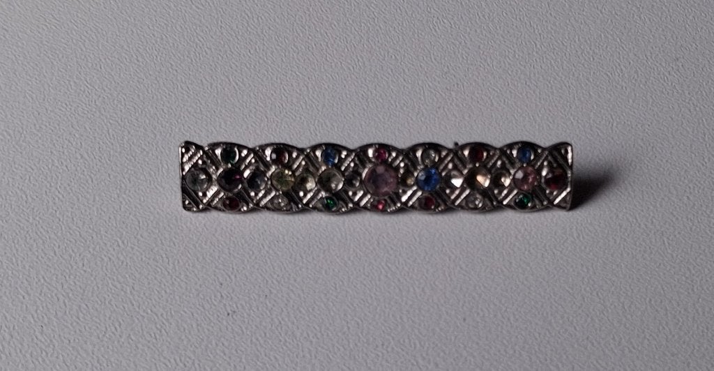 Broche Klein Steentjes, Overige materialen, Gebruikt, Minder dan 4 cm, Ophalen of Verzenden