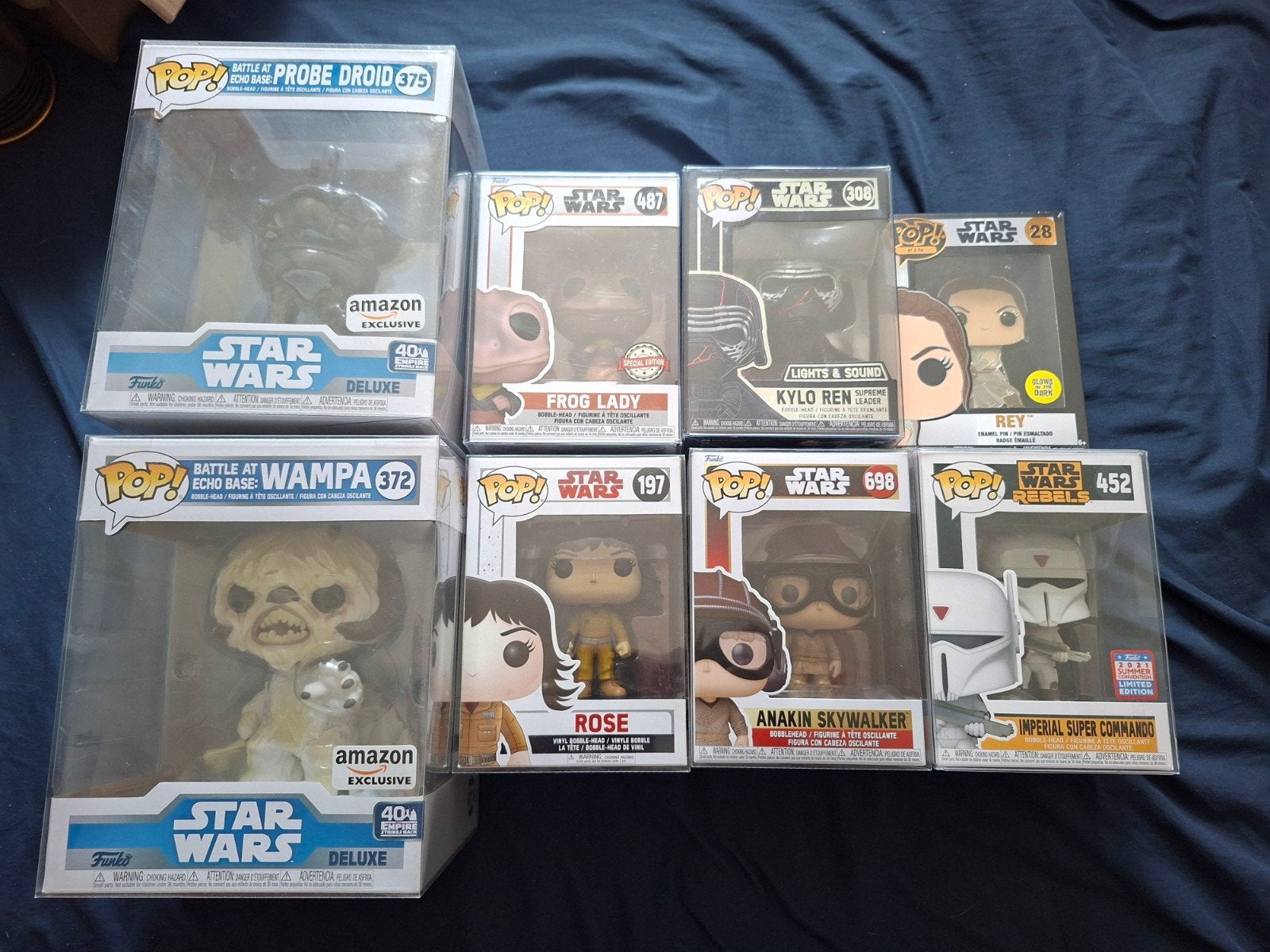 Star Wars Funko Pop! Collectie - Diverse Figuren 8 stuks, Ophalen of Verzenden, Zo goed als nieuw