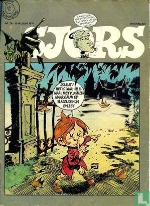 Gezocht weekblad Sjors losse nummers 1969, 1970, 1971, 1972, Eén stripboek, Ophalen of Verzenden, Gelezen