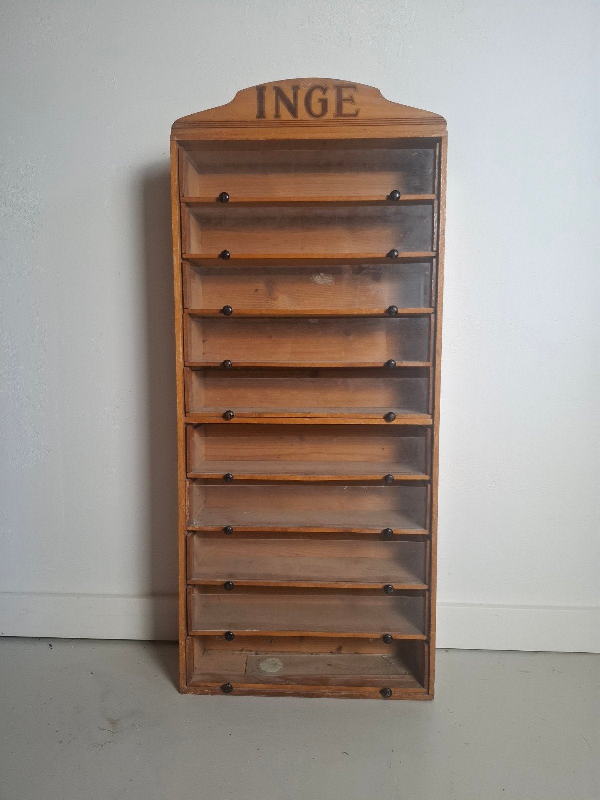 Uniek Vintage ladekast Grabbelkastje fournituren kastje, Antiek en Kunst, Ophalen of Verzenden