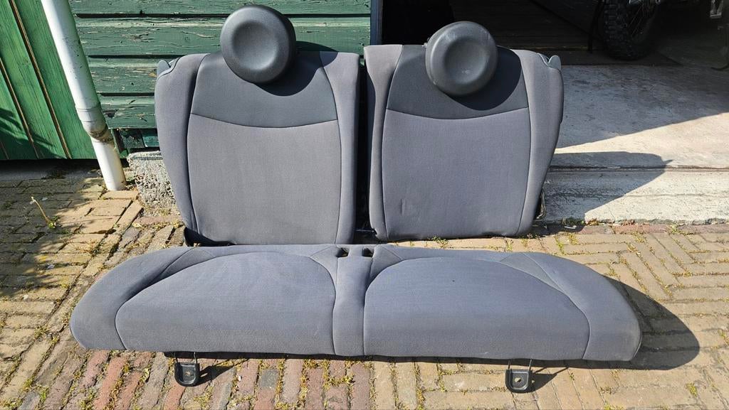 Achterbank Fiat 500 (2007-2015) - Grijs stof, Auto-onderdelen, Ophalen, Gebruikt, Fiat