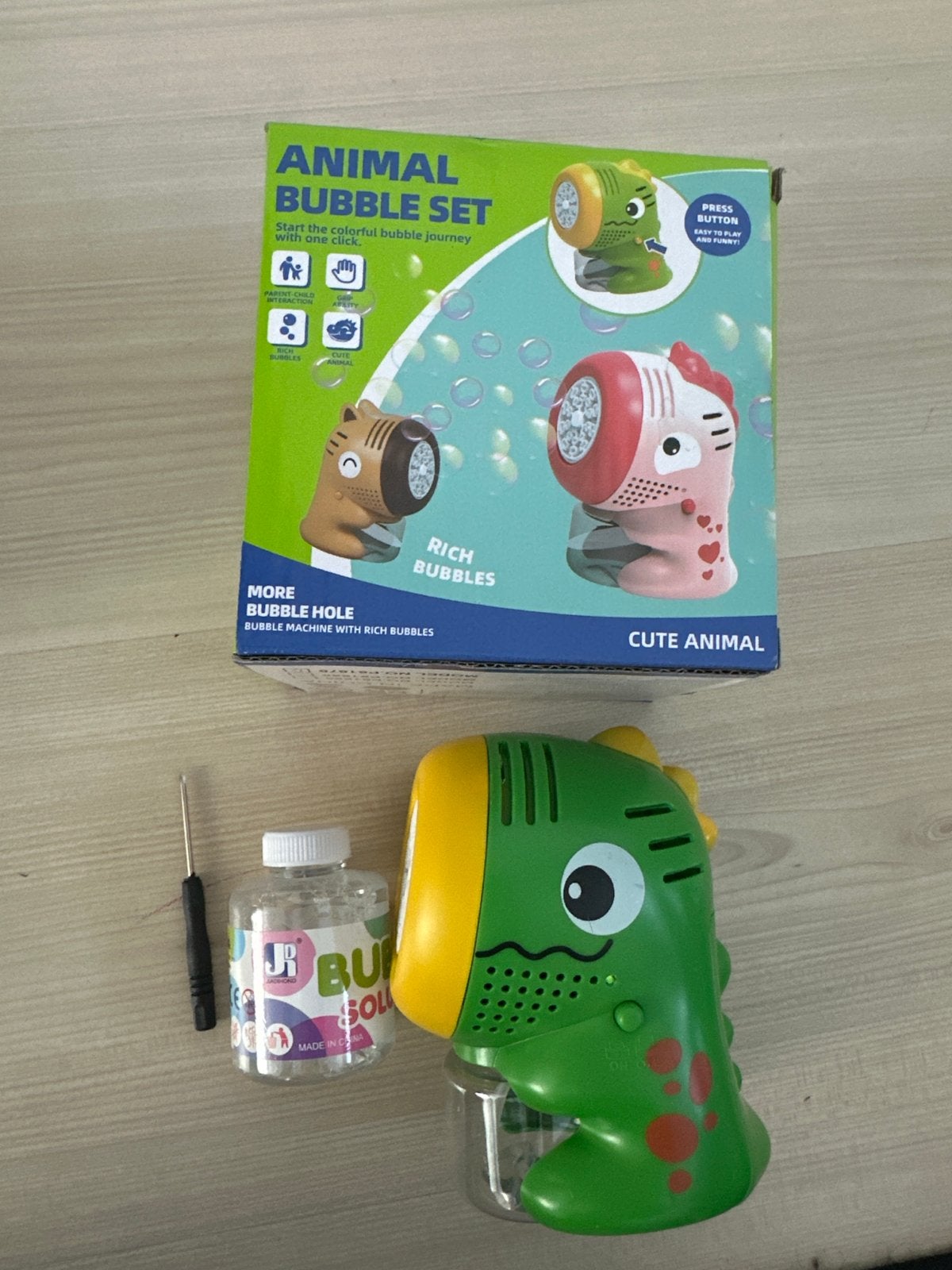 Dino Bellenblaasmachine - Nieuw in doos, Ophalen of Verzenden, Nieuw, Jongen of Meisje