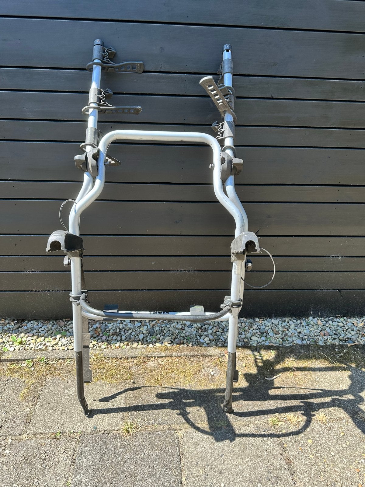 Thule Fietsendrager achterklep., Auto diversen, Fietsendragers, Gebruikt, Achterklepdrager, 2 fietsen, Brede banden, Ophalen