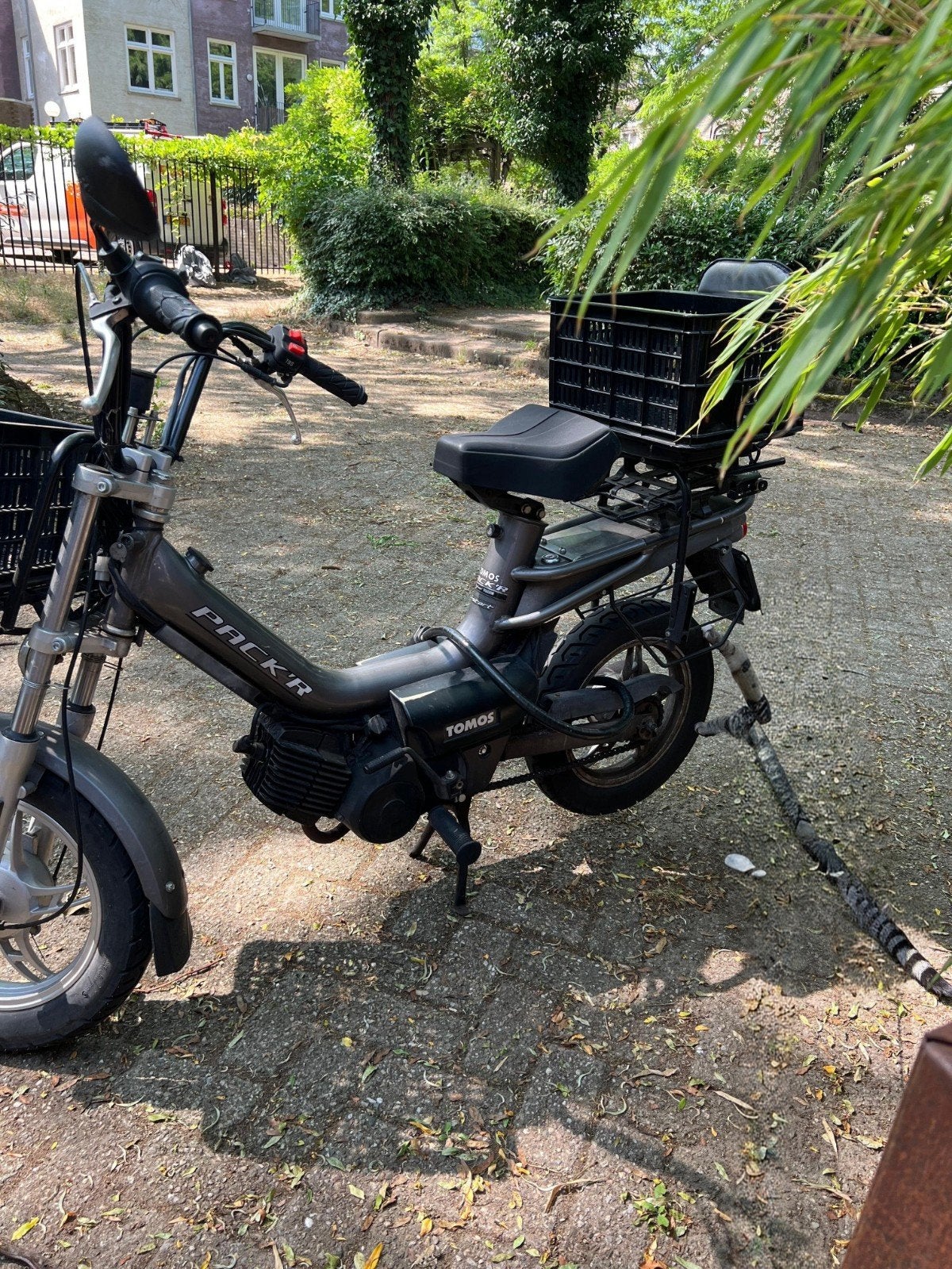 Tomos Pack-r, Fietsen en Brommers, Brommers | Tomos, Ophalen, Gebruikt, Maximaal 25 km/u, Overige modellen