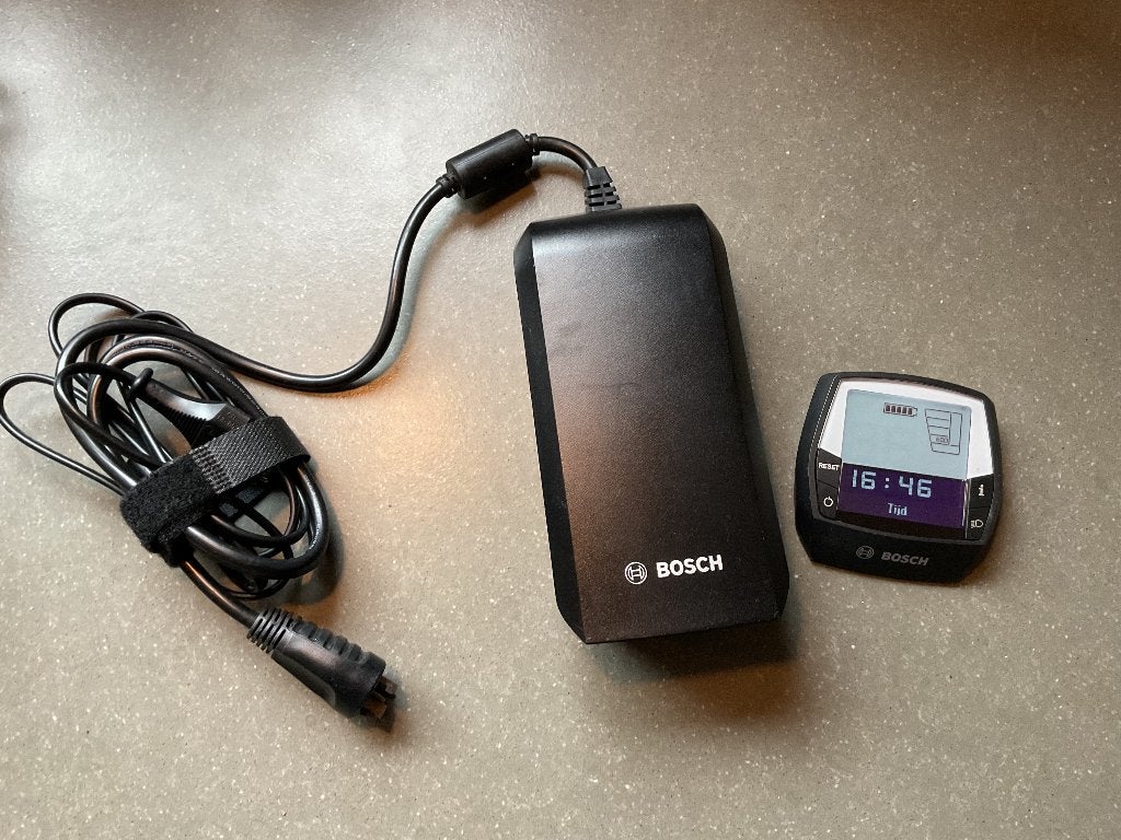 Bosch Intuvia Display en oplader voor E-bike, Ophalen of Verzenden, Gebruikt