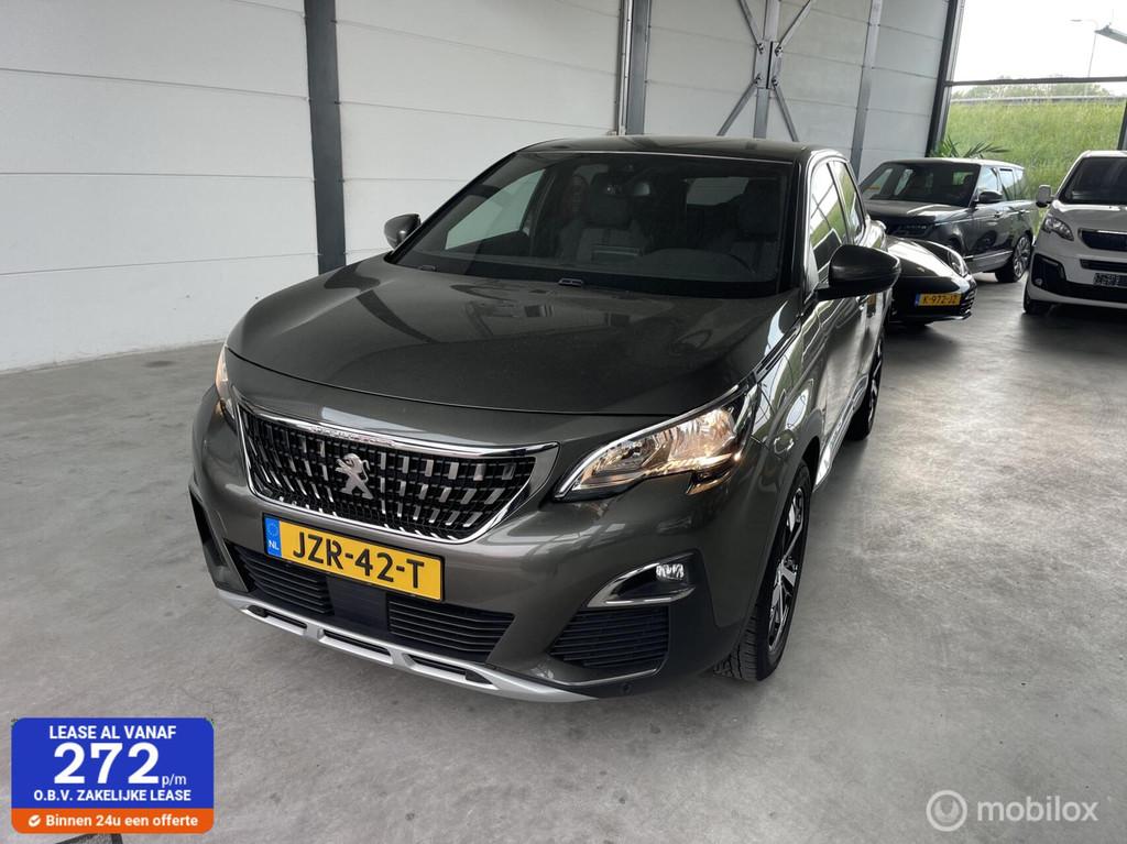Peugeot 3008 1.2 PureTech Allure automaat navi, Gebruikt, 1199 cc, Parkeersensor, Bedrijf