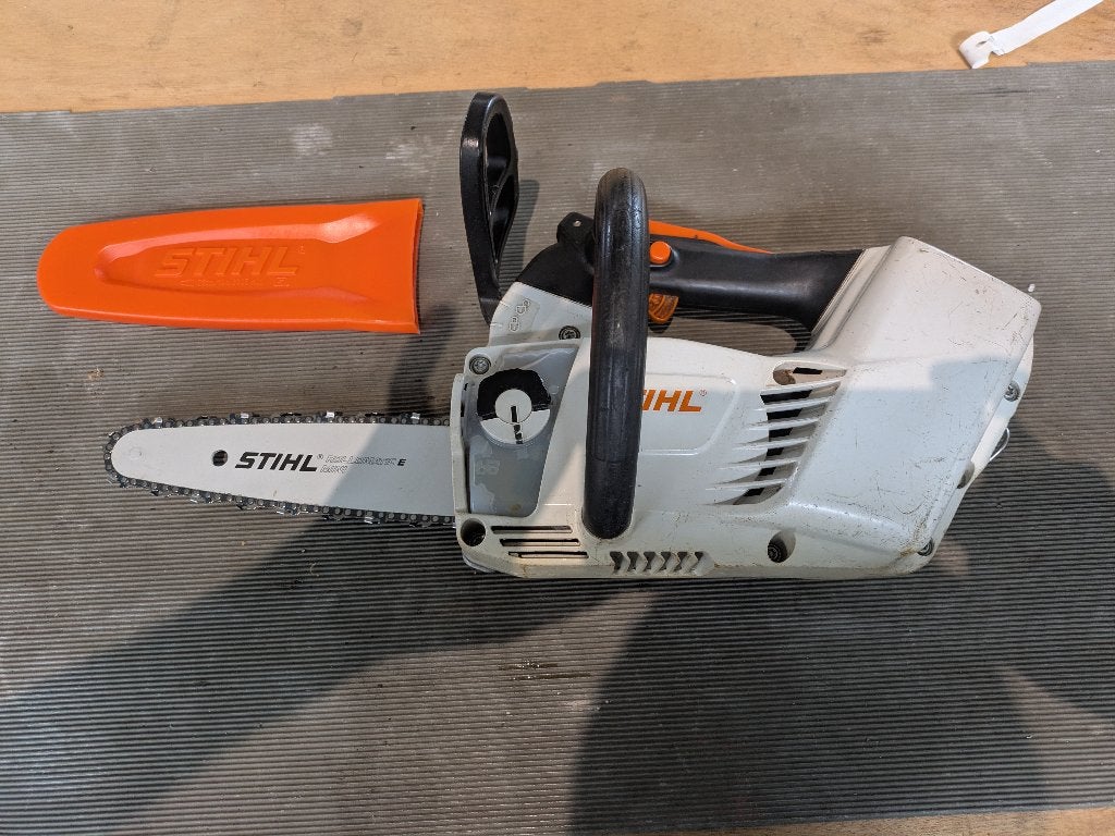 Stihl MSA 161T kettingzaag met accu, Ophalen, Zo goed als nieuw, Overige soorten, Stihl
