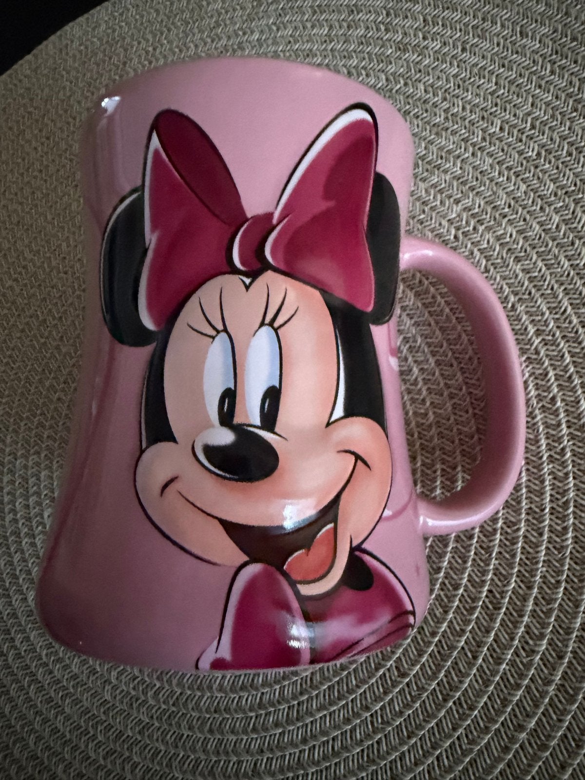 Nieuwe Disneyland Parijs Minnie Mouse Mok - Roze, Overige typen, Nieuw, Ophalen of Verzenden, Roze