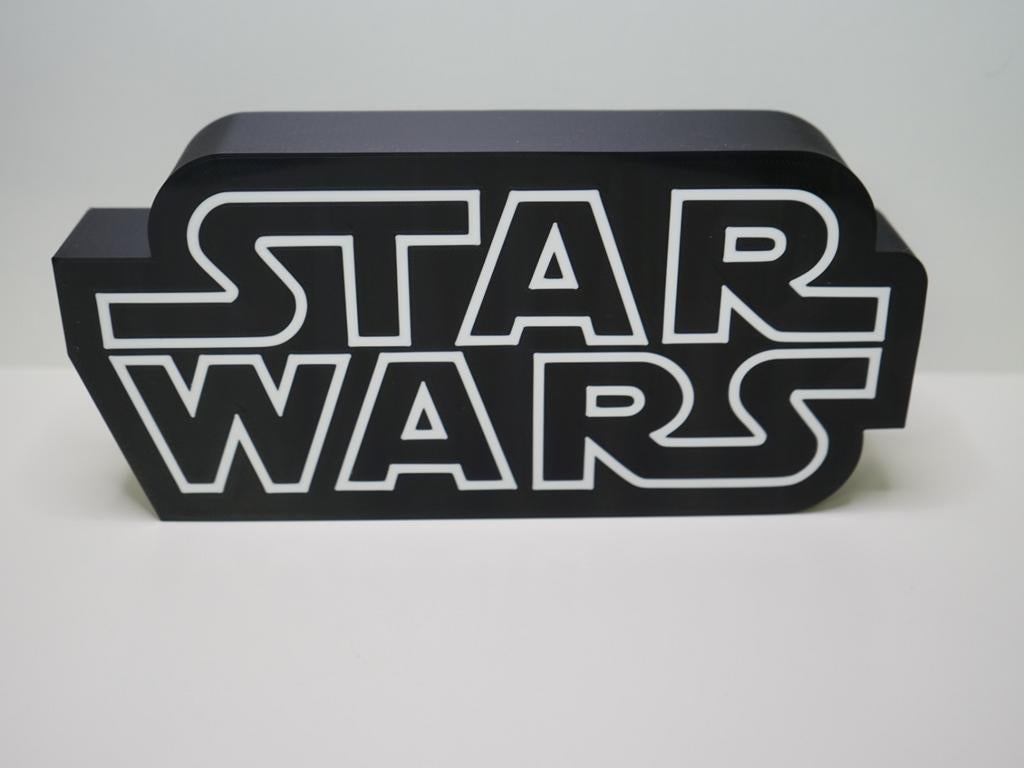 Star Wars lamp, Star Wars Lightbox, Ophalen of Verzenden, Nieuw, Minder dan 50 cm