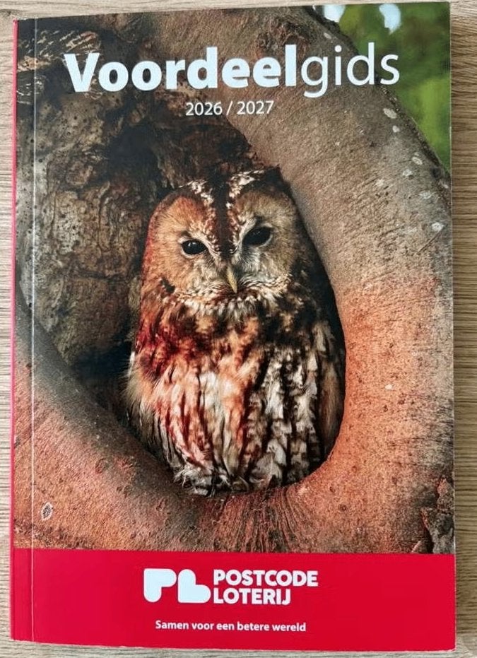 POSTCODE LOTERIJ VOORDEELGIDS 2026 - 2027 GRATIS!, Tickets en Kaartjes, Kortingen en Cadeaubonnen, Drie personen of meer, Cadeaubon