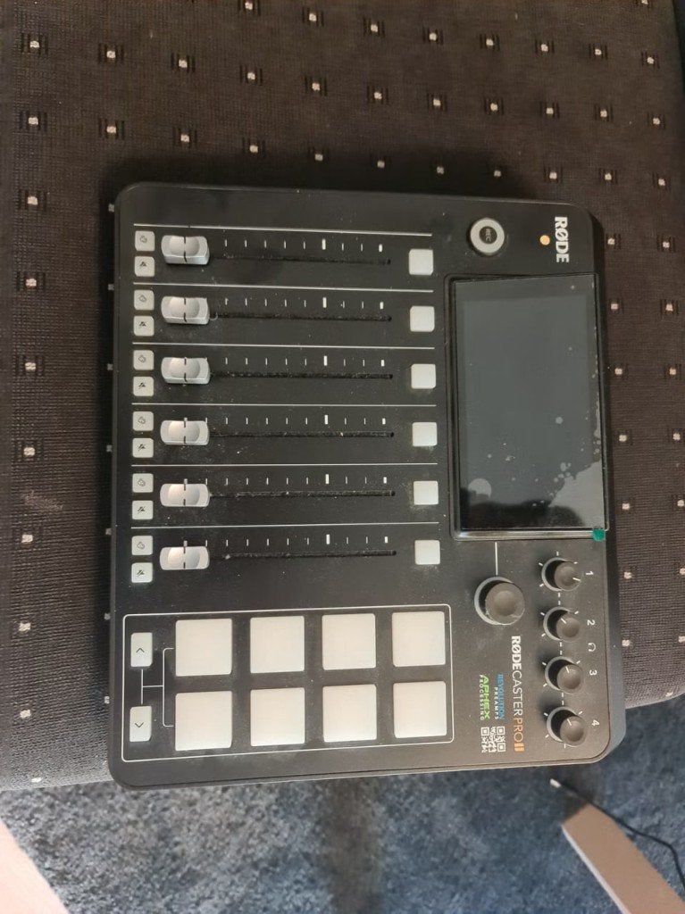 RØDECaster Pro II podcastmixer compleet, Ophalen of Verzenden, Gebruikt, Minder dan 5 kanalen