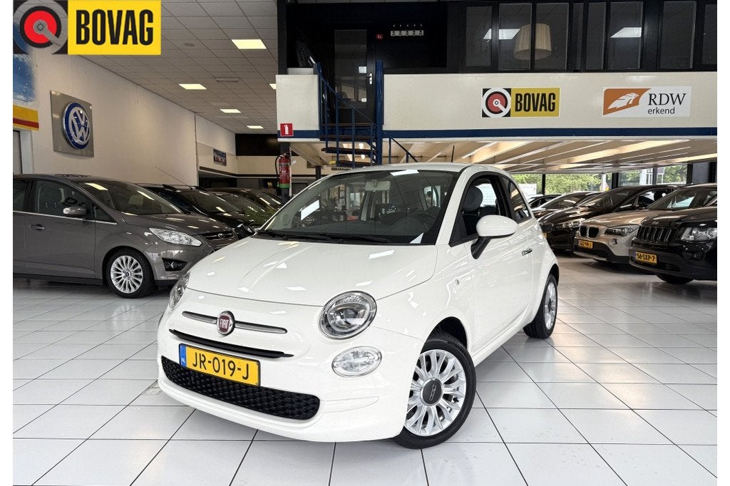 Fiat 500 0.9 TA T Popstar (bj 2016), Auto's, Fiat, Stof, Gebruikt, Origineel Nederlands, Bedrijf