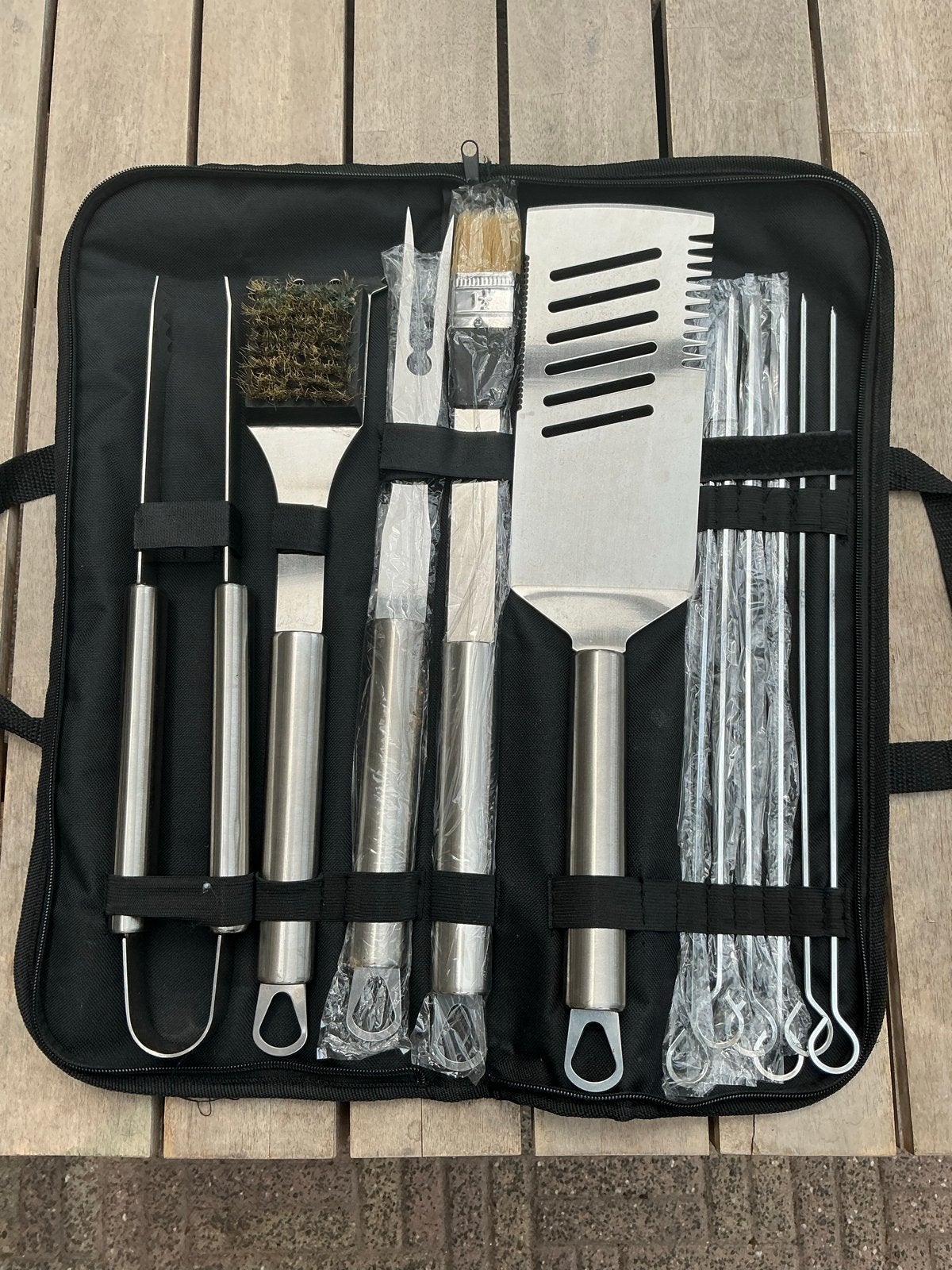 Barbecue gereedschapsset, Ophalen, Zo goed als nieuw