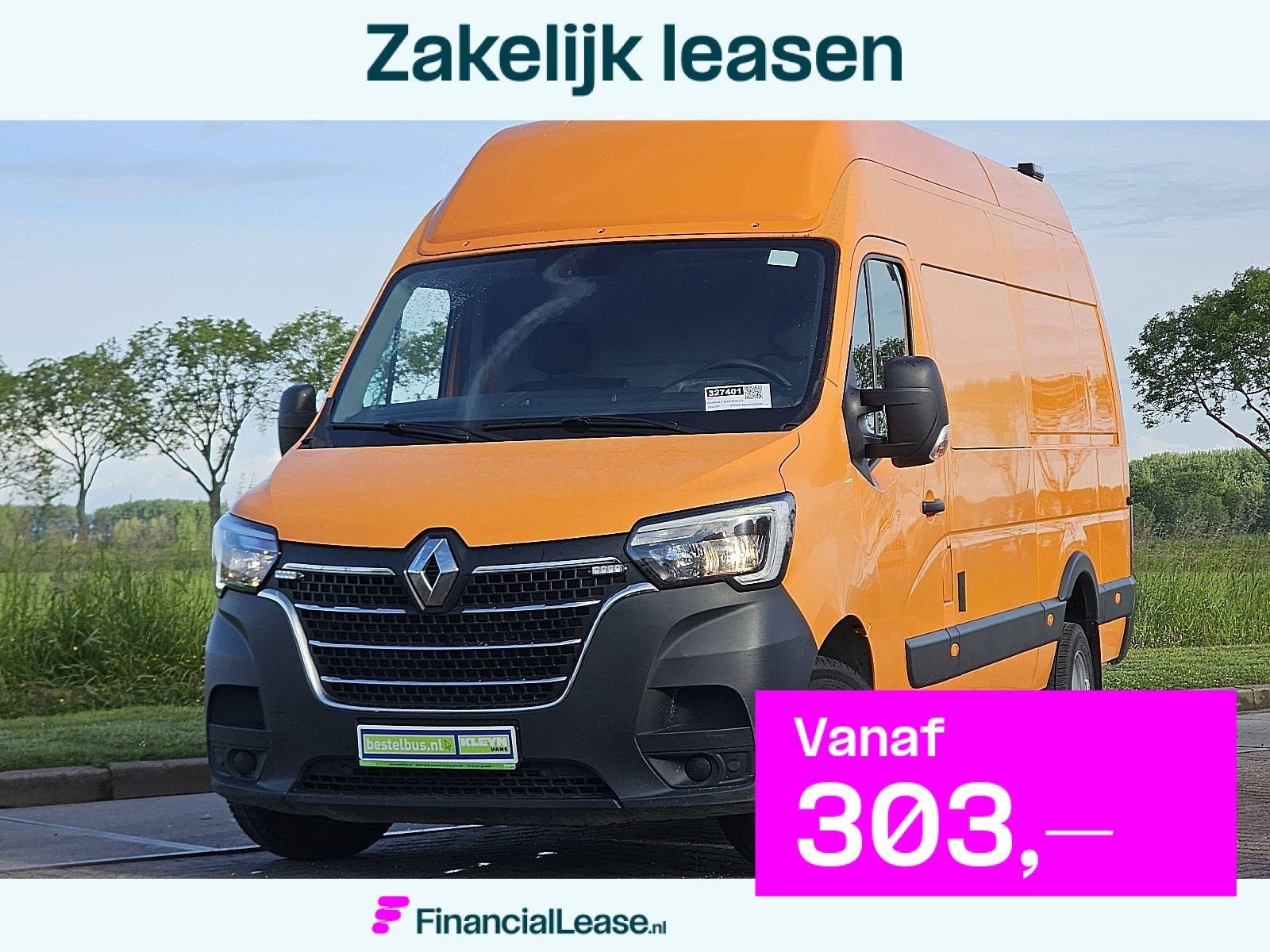 RENAULT MASTER 2.3 l4h3 dubbellucht nap, Gebruikt, Euro 6, Overige kleuren, Renault