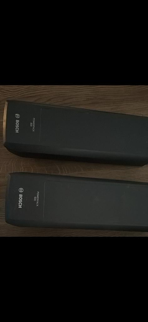 Bosch accu 400kw 2stuks, Ophalen of Verzenden, Zo goed als nieuw, Oplaadbaar