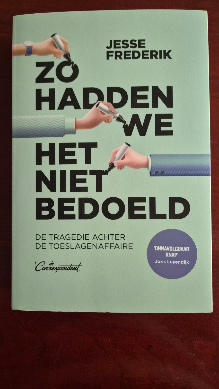 Jesse Frederik - Zo hadden we het niet bedoeld, Boeken, Ophalen of Verzenden, Zo goed als nieuw, Jesse Frederik