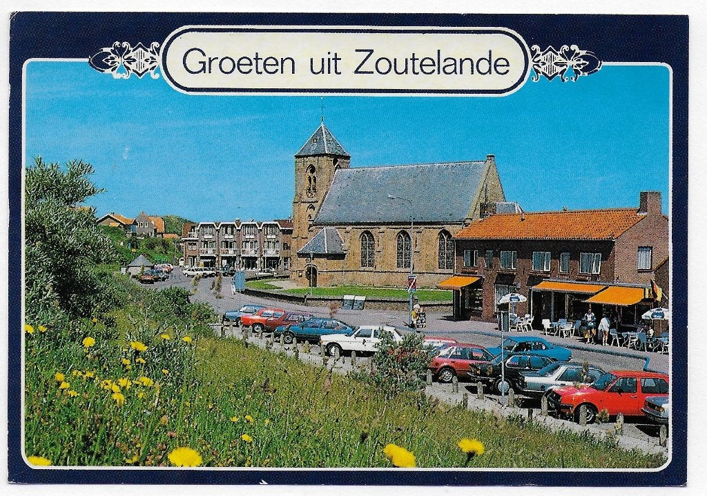 Zoutelande Gelopen Ansichtkaart ( B4176 ), Ophalen of Verzenden, 1980 tot heden, Gelopen
