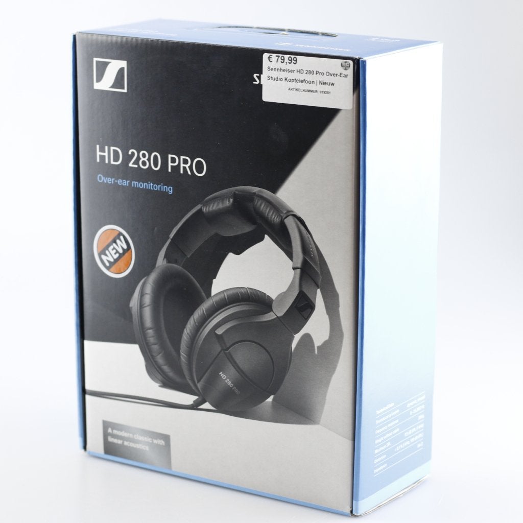 Sennheiser HD 280 Pro Over-Ear Studio Koptelefoon | Nieuw, Audio, Tv en Foto, Koptelefoons, Sennheiser, Gebruikt, https://www.sennheiser.com/global-contact