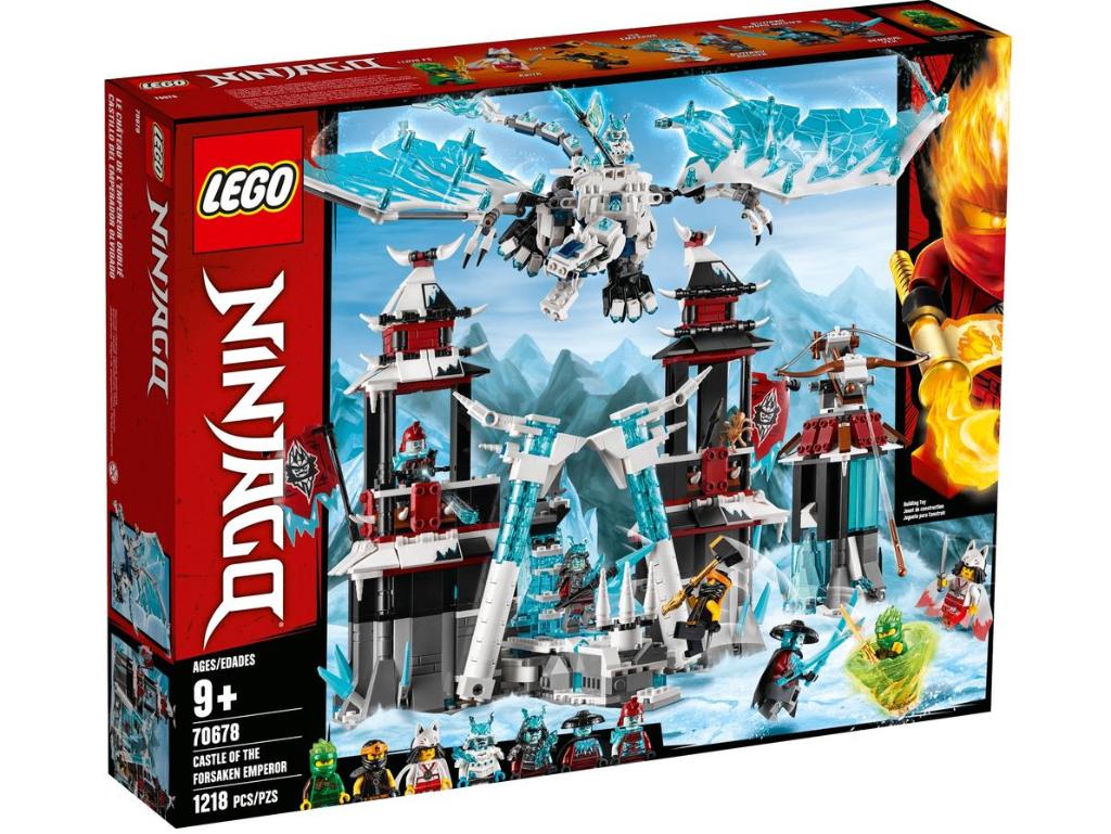 Lego Ninjago #70678 Kasteel van de verlaten keizer, Compleet, Lego, Ophalen of Verzenden, Zo goed als nieuw