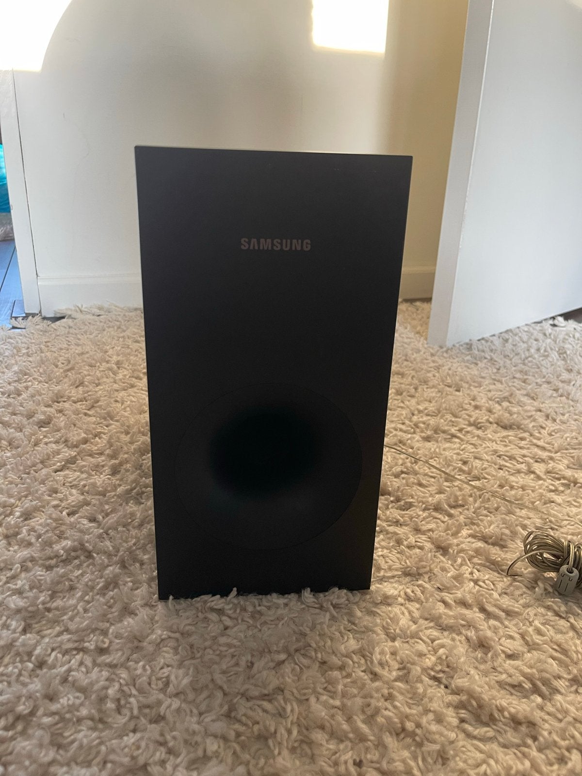 Samsung Subwoofer PS-EW1-1 - Diepe Bas voor Thuisbioscoop, Ophalen, Gebruikt, Subwoofer, Basreflex