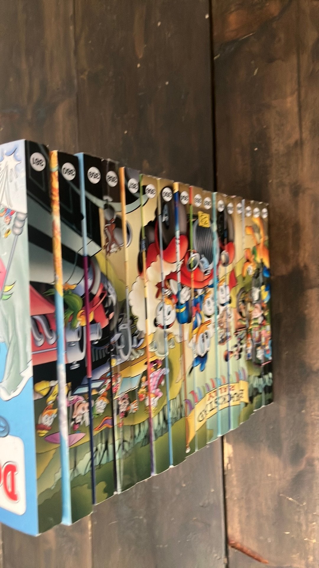 Donald Duck pockets complete rugtekening serie 346-361, Complete serie of reeks, Ophalen of Verzenden, Zo goed als nieuw