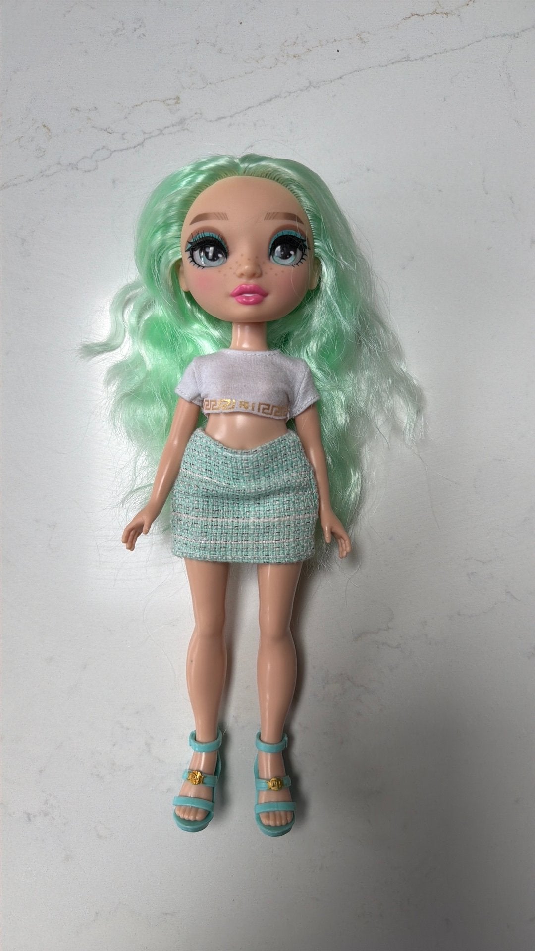 Daphne Minton uit de Rainbow High-serie, modepop, Ophalen of Verzenden, Zo goed als nieuw, Pop