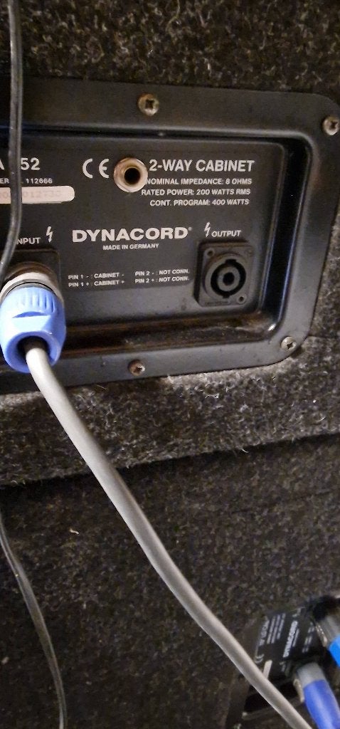 dynacord set, Overige merken, Gebruikt, Ophalen of Verzenden, 120 watt of meer