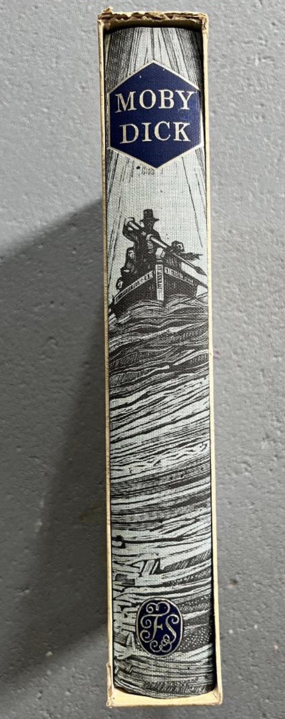 Herman Melville - Moby Dick The Whale Folio Society Engels, Ophalen, Gelezen