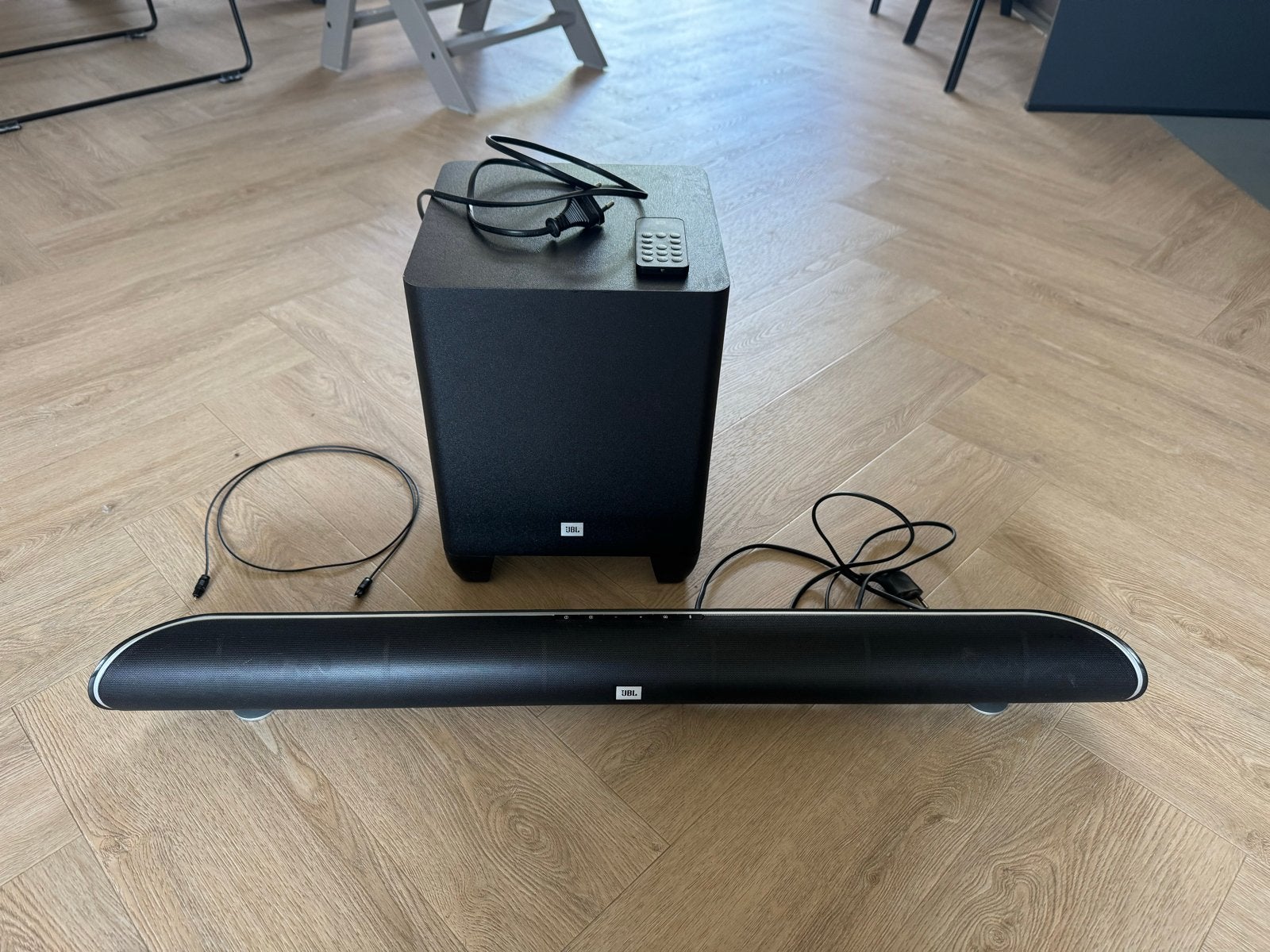 JBL Cinema SB350 Soundbar met draadloze subwoofer, Ophalen, Bluetooth, Gebruikt