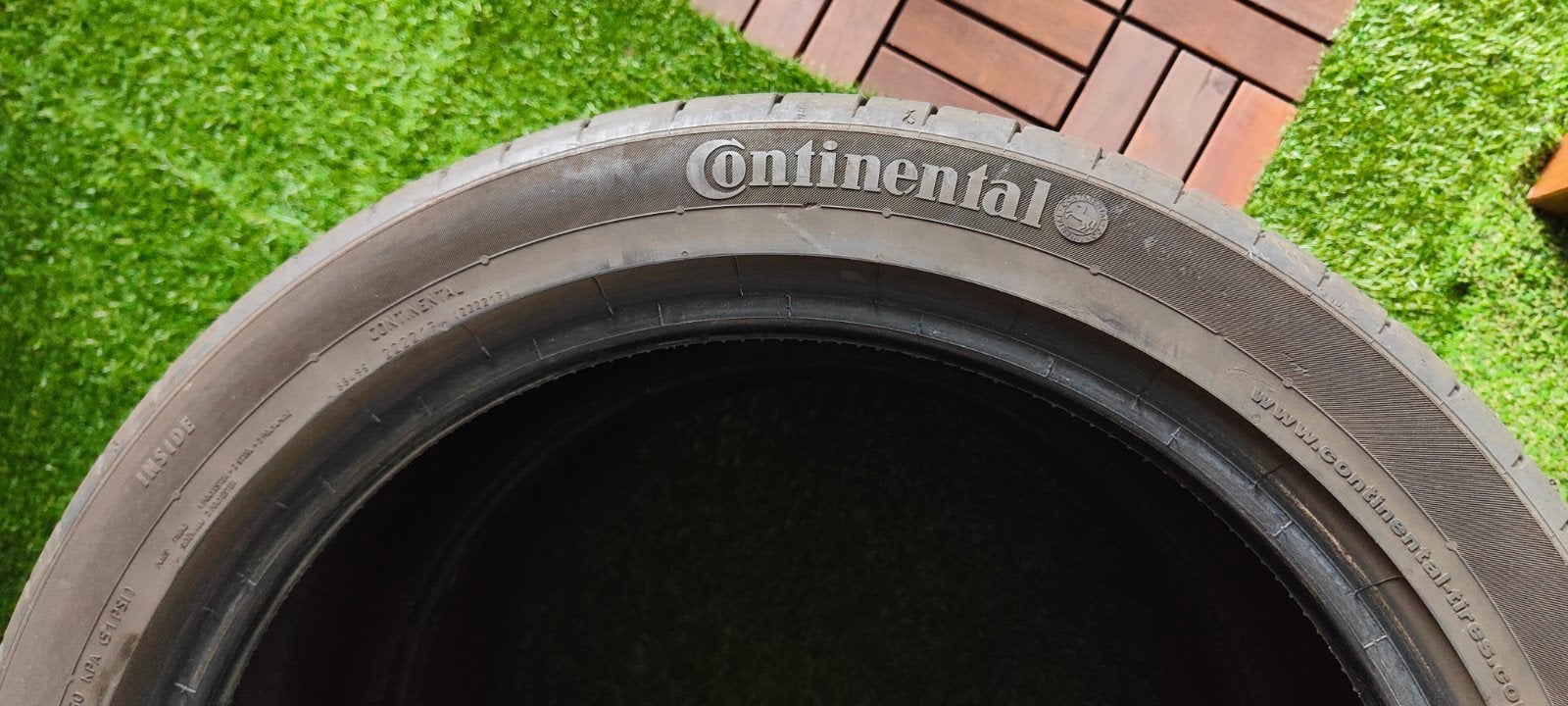 Continental ContiSportContact zomerband 225/45 R19  96W XL, Ophalen of Verzenden, Gebruikt