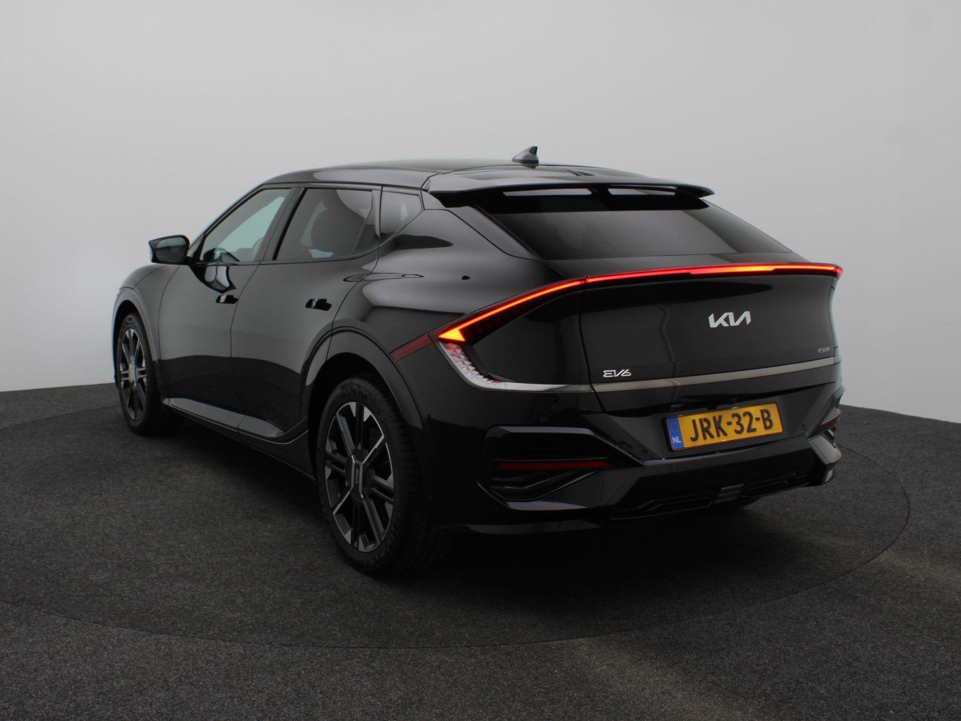 Kia EV6 GT-Line Business Edition 84 kWh | 20 inch | Memory S, Auto's, Kia, Achterwielaandrijving, Zwart, 1960 kg, Zwart
