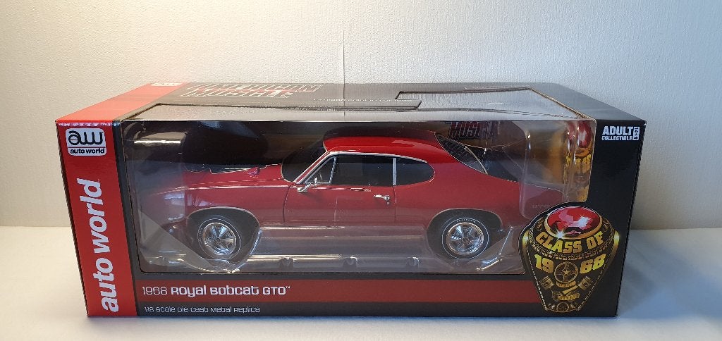 ERTL Auto world 1968 Pontiac Royal Bobcat GTO, Ophalen of Verzenden, Nieuw, Auto, ERTL