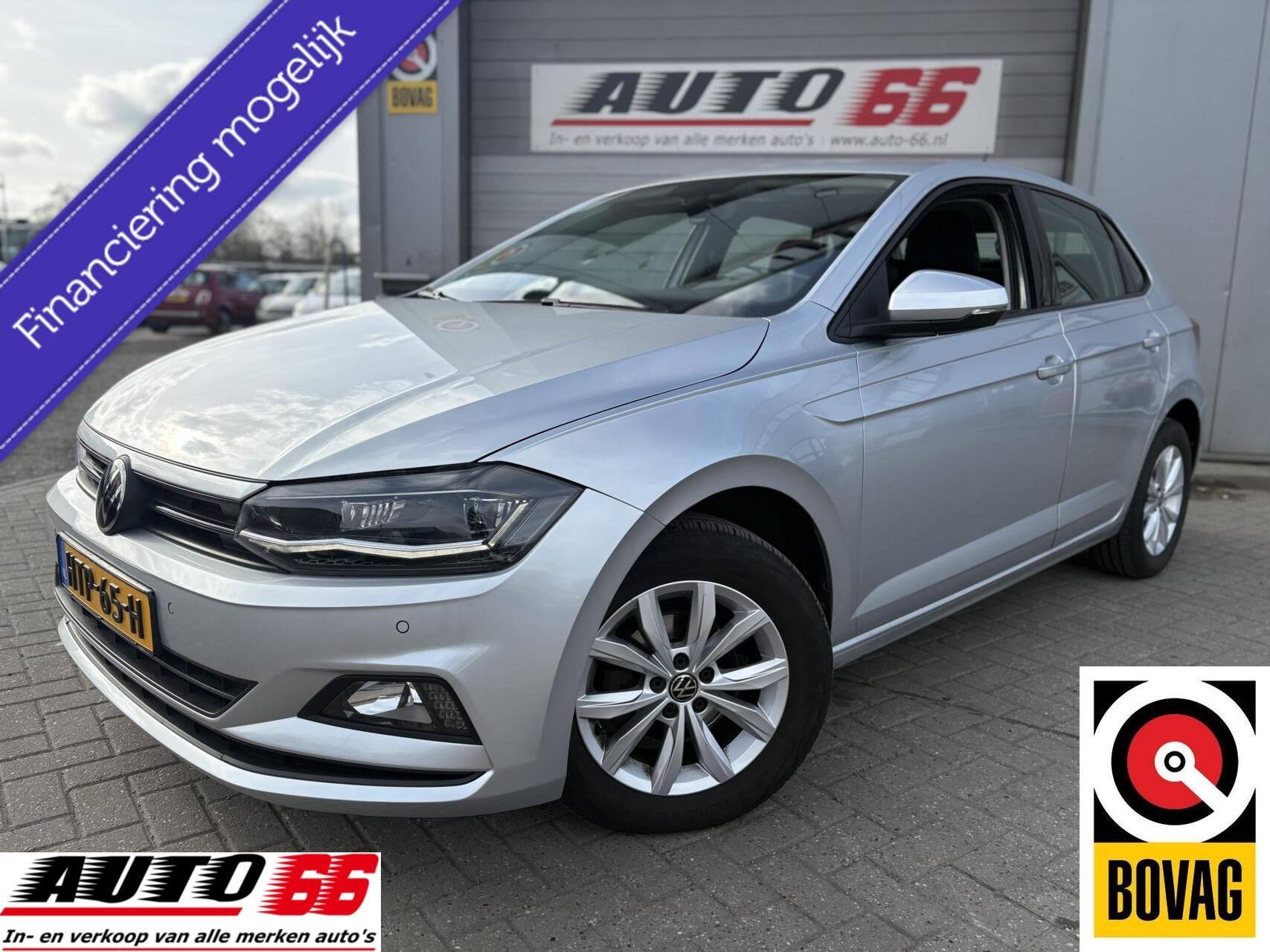 Volkswagen Polo 1.0 TSI Comfortline Automaat, 100% onderhoud, Stof, Gebruikt, 95 pk, Met garantie (alle)