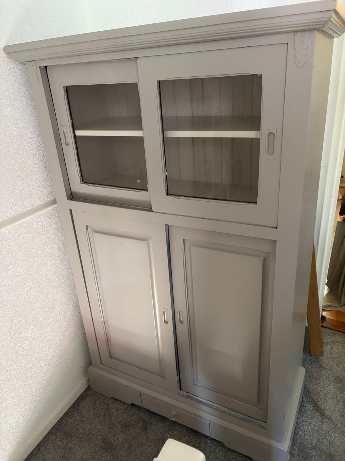 Vitrine kast, Ophalen of Verzenden, Zo goed als nieuw, 25 tot 50 cm, 50 tot 100 cm