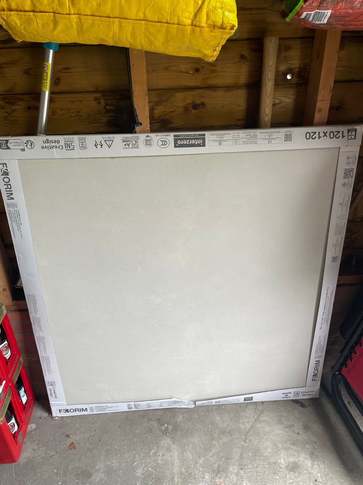 2x Piet Boon 120x120 tegels in Chalk White, Ophalen, 60 cm of meer, Keramiek, Nieuw