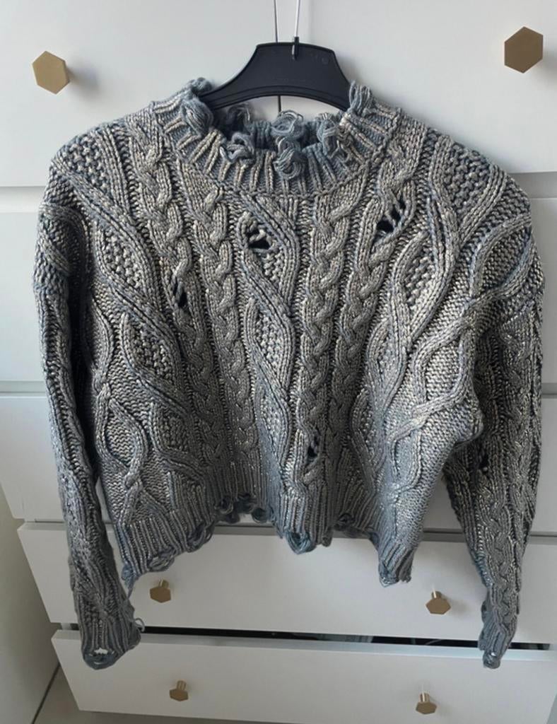 Zara trui, Ophalen of Verzenden, Zo goed als nieuw, Maat 38/40 (M), Blauw