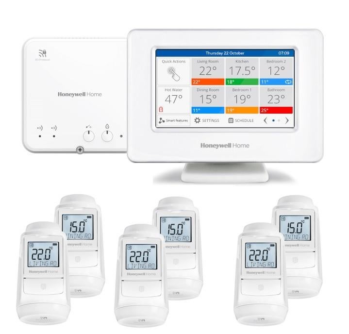 Honeywell Home evohome pakket, 6-zone ATP936GM4016 € 599,-, Minder dan 30 cm, Verzenden, Cv-ketel of Combi-ketel, Postbus 12020 1100 EE Amsterdam