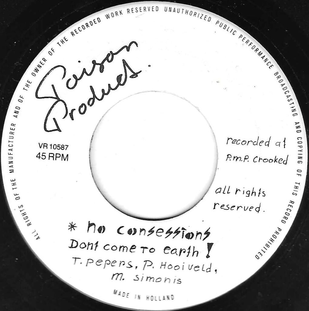 obsessions/no consessions-punk/nederpunk-ZELDZAAM+hoesje, Gebruikt, Verzenden, 7 inch, Single