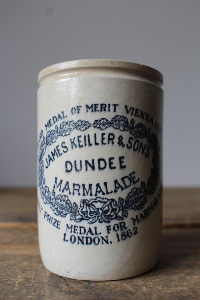 Oude Engelse brocante Dundee marmalade pot *Pronck & Praal*, Ophalen of Verzenden