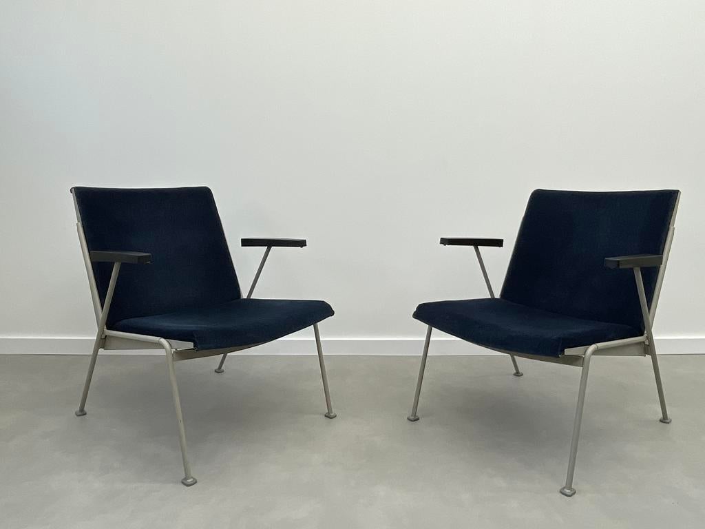 Vintage Oase fauteuil van Wim Rietveld voor Ahrend de Cirkel, Huis en Inrichting, Fauteuils, Ophalen, Gebruikt, 50 tot 75 cm