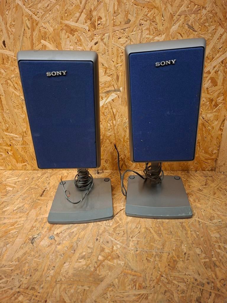 2 vintage Sony speakers SS-S33D, Gebruikt, Ophalen of Verzenden, Nvt, Sony