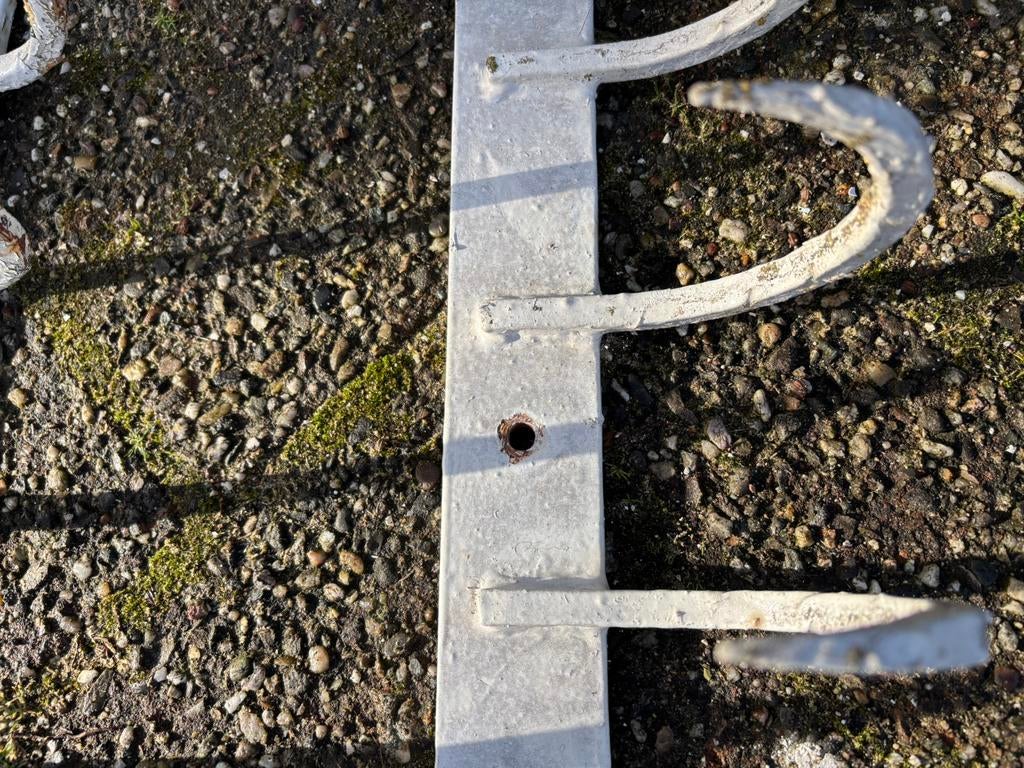 Hand gesmede anti inbraak haken, Ophalen of Verzenden, Gebruikt, IJzer, Overige typen