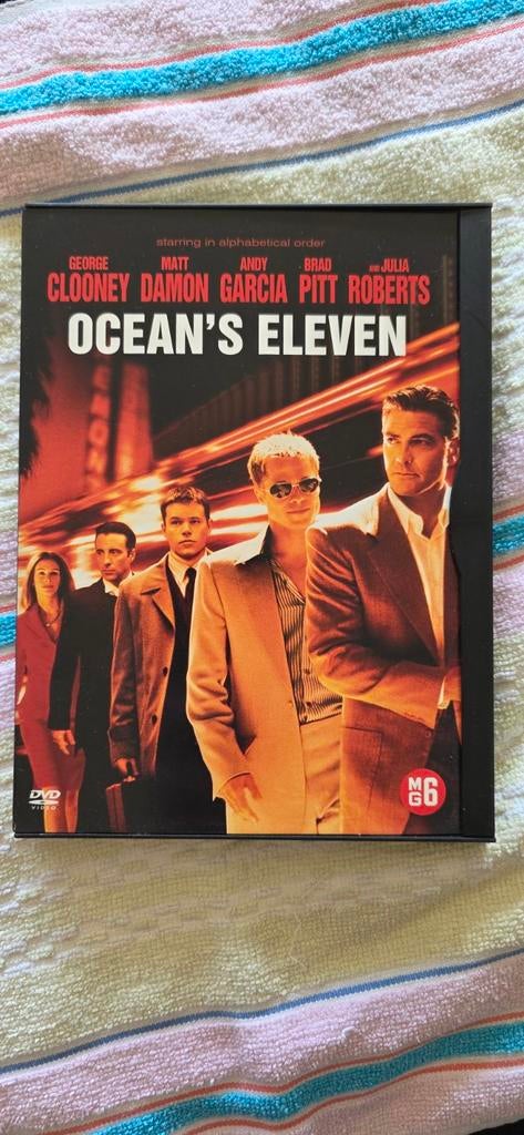 Ocean's Eleven DVD - Actie, Komedie, Misdaad, Cd's en Dvd's, Alle leeftijden, Ophalen of Verzenden, Zo goed als nieuw, Overige genres